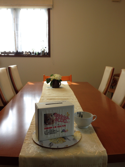 いつものお茶時間を はなちゃんのために・・_b0317110_08383654.jpg