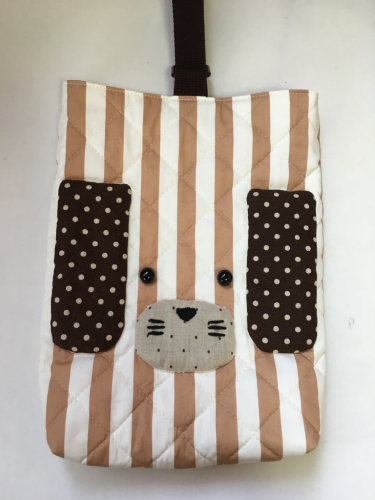 動物の顔をした園グッズ 〜シューズ入れ〜_a0116866_18072990.jpg