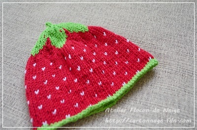 la droguerieのいちごのニット_d0222715_09013357.jpg