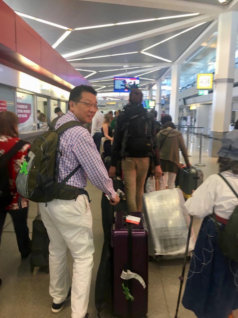 文京区御一行さま、来伯 8/22_c0180686_18215636.jpg