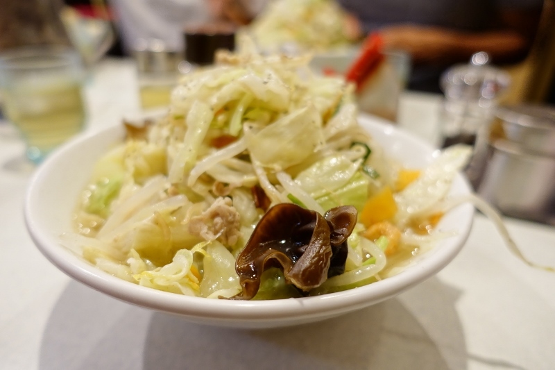 お野菜たっぷりたんめん(まるよし商店 桜台)_b0287241_06174424.jpg