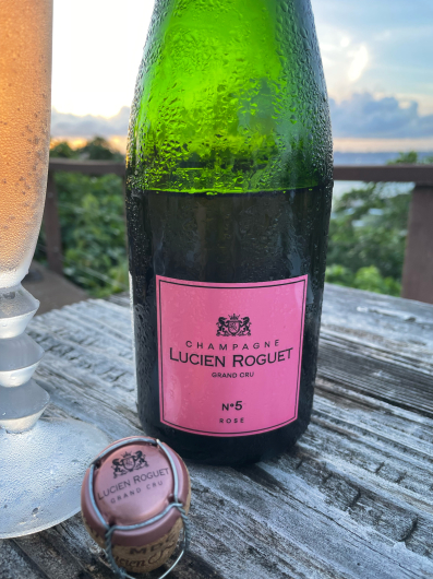 夕焼け色 ロゼシャンパーニュ_d0316051_05512557.jpg