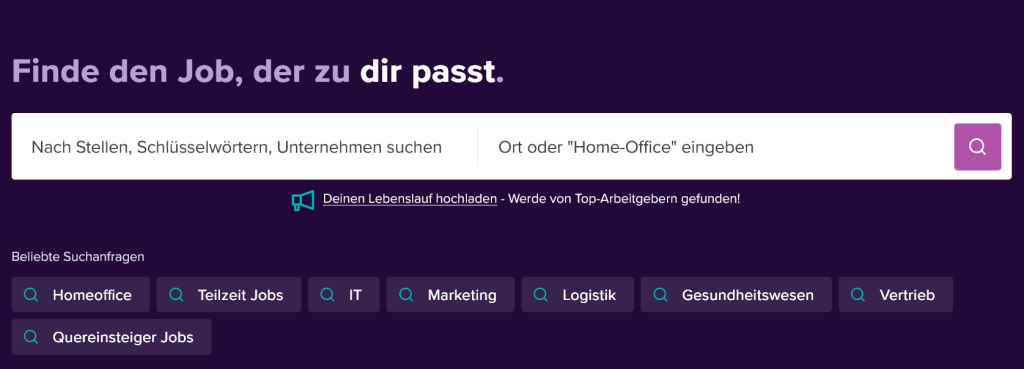 ドイツで就職 モンスター トップページ