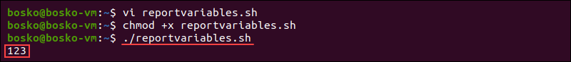 Bash ignores non-existing variables and outputs the result.