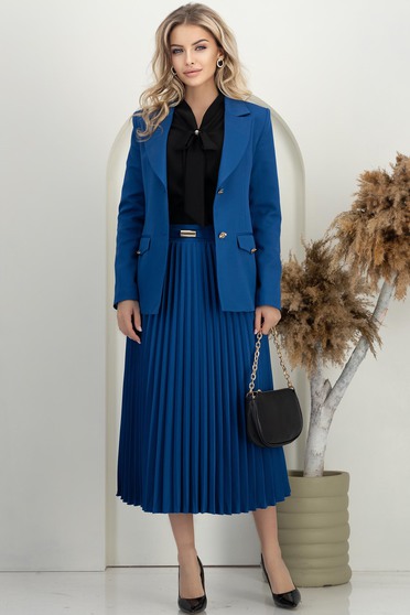 Office outfit - ženska jakna, bluza za žene, suknja