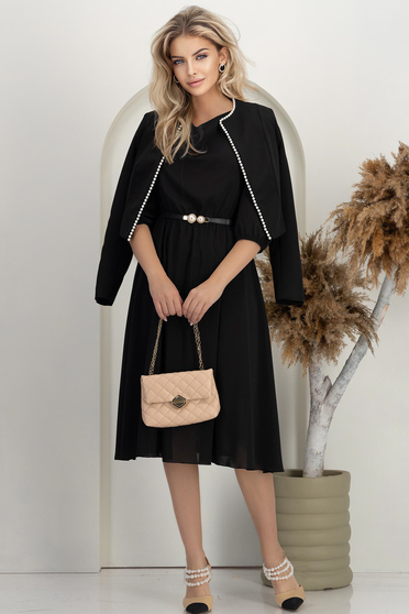 Elegantni outfit - ženska jakna, haljina