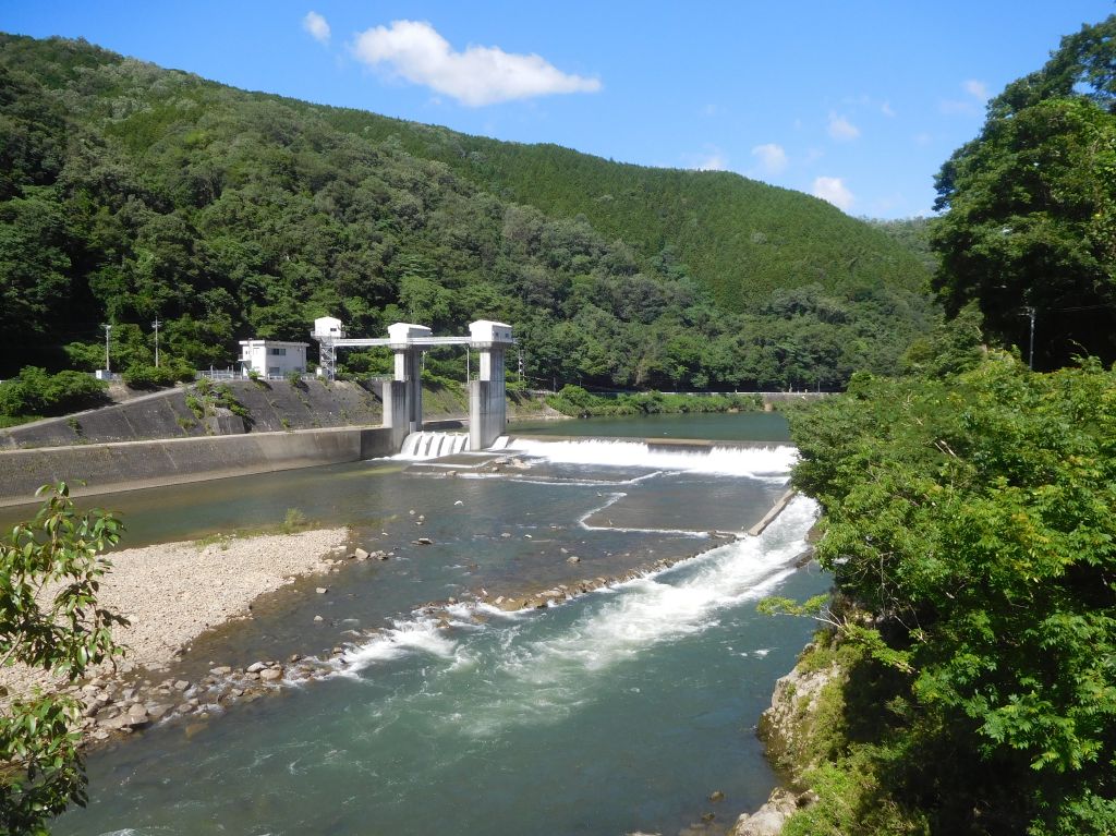 川に降りて間近で見てみたかった