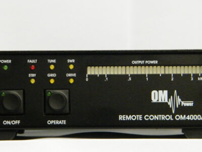 OM 4000A Remote Control