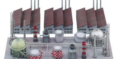 SW21 1/700 ストラクチャーセット7(工場・プラント設備) SW21 1/700 ストラクチャーセット7(工場・プラント設備)