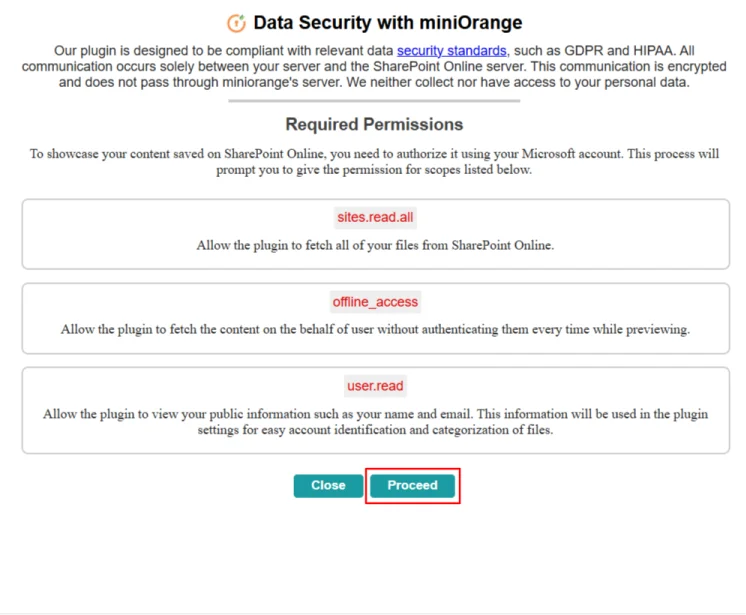 SharePoint WordPress を埋め込む | 必要な権限を確認する