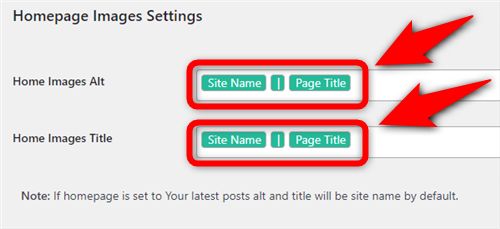 画像に設定するalt属性とtitle属性をそれぞれどうするか設定。