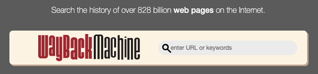 如何浏览一个网站 10 年前的样子?