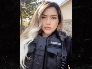 Horny Officer Jennifer Escalera no sex