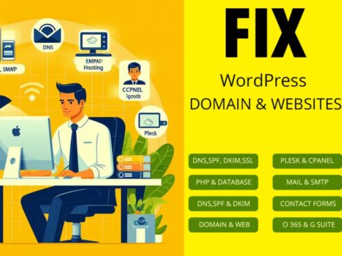 Home domain and hosting issues