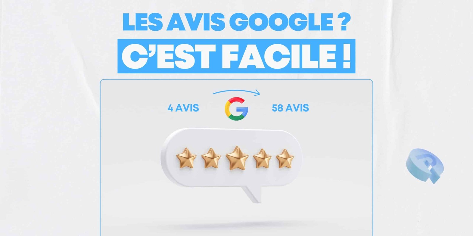 Avoir des avis Google