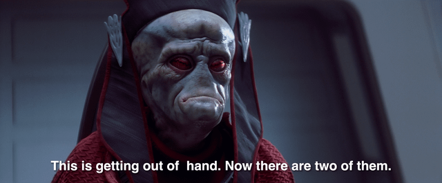 Now there are two of them Star Wars meme