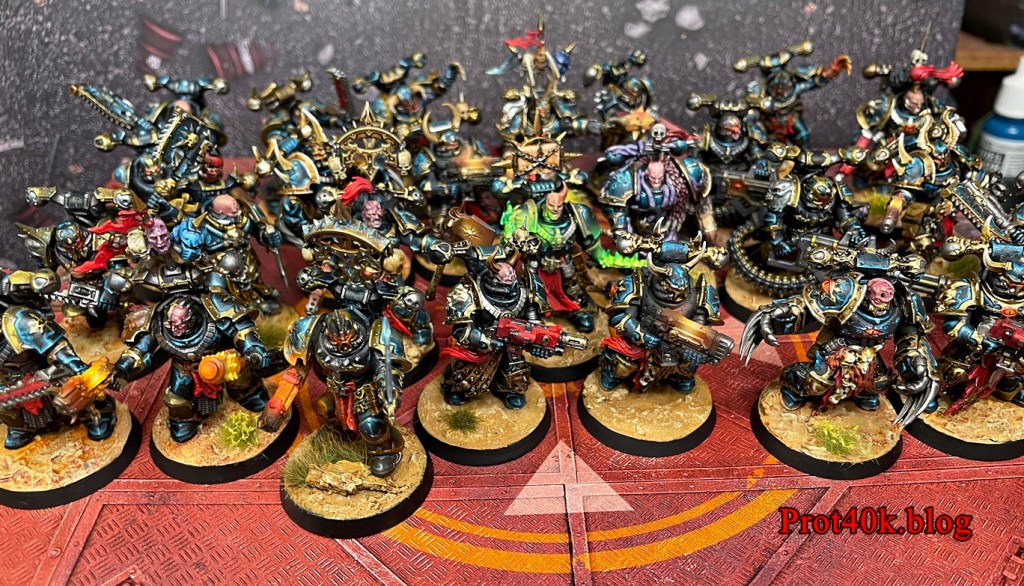 Black Legion have returned! 20+ Painted Infantry.