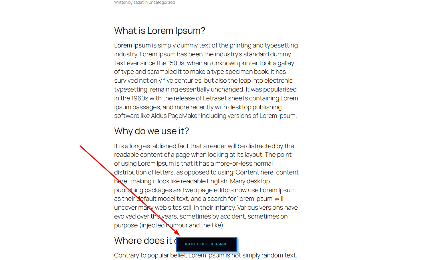 Per-Post Metabox - Choose protection mode per post or page