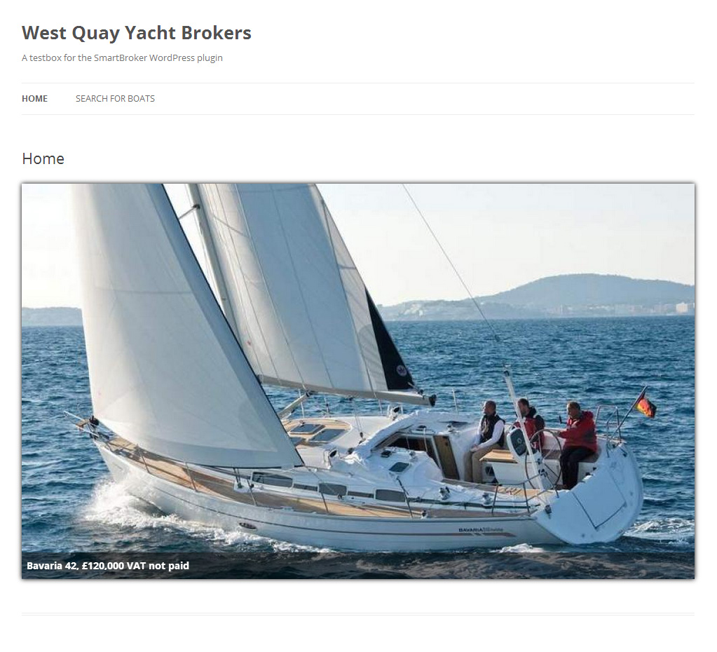 The featured boats shortcode