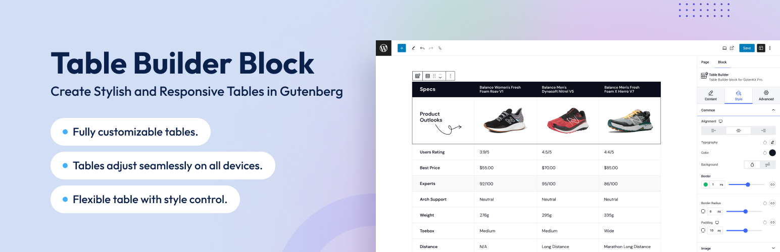 TableKit - Popup Builder for WordPress