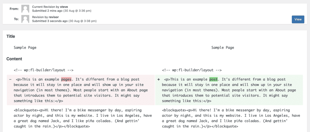 Beaver Builder Compare
