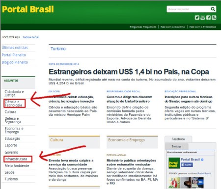 webpage-brasil-links