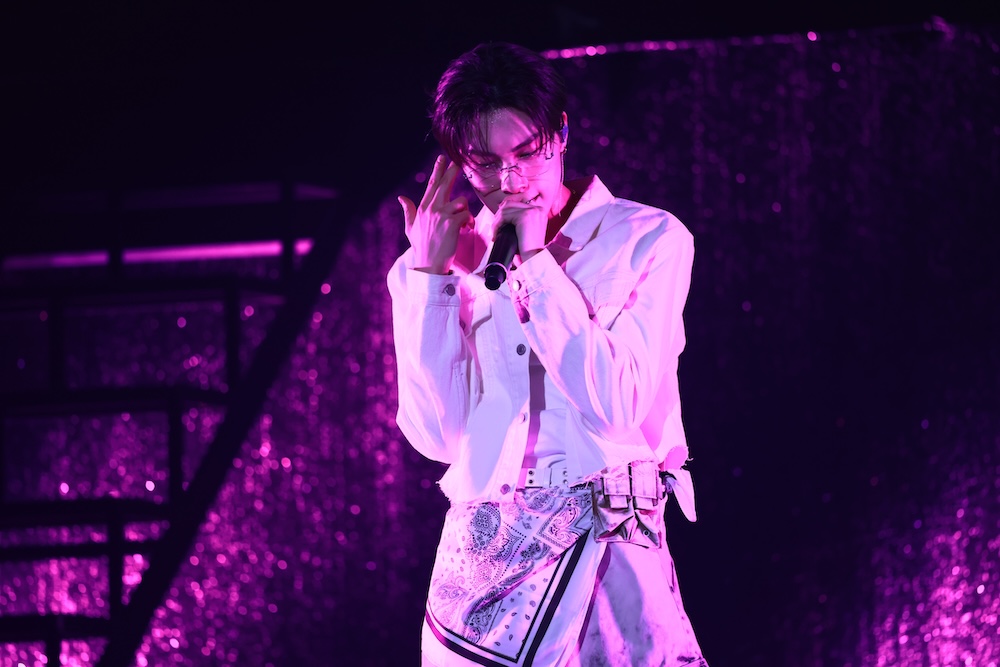 西島蓮汰(OCTPATH)/『OWV・OCTPATH MASHUP LIVE 2025 TWO THRONE』2025年12月13日の公演より(撮影=山口比佐夫)