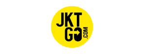 Logo bulat berwarna kuning dengan tulisan