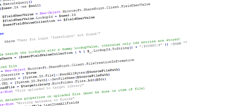 SharePoint: client-seitiger Datei-Upload mit Metadaten