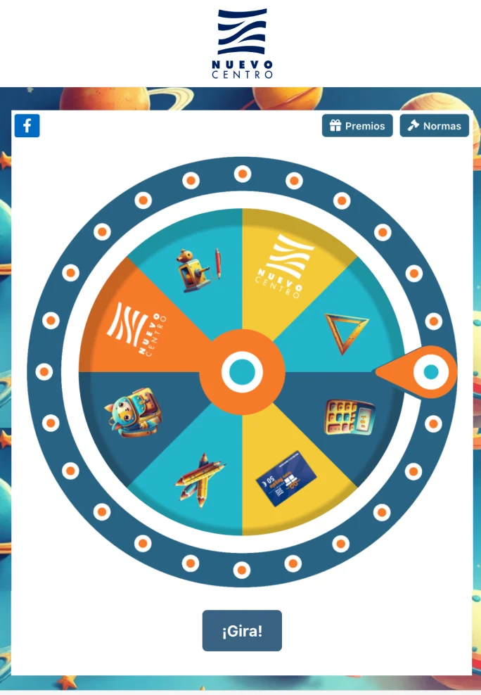 Nuevo Centro’s back-to-school wheel of fortune