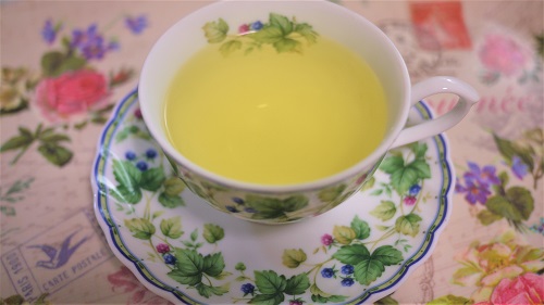 陳皮茶の出来上がり