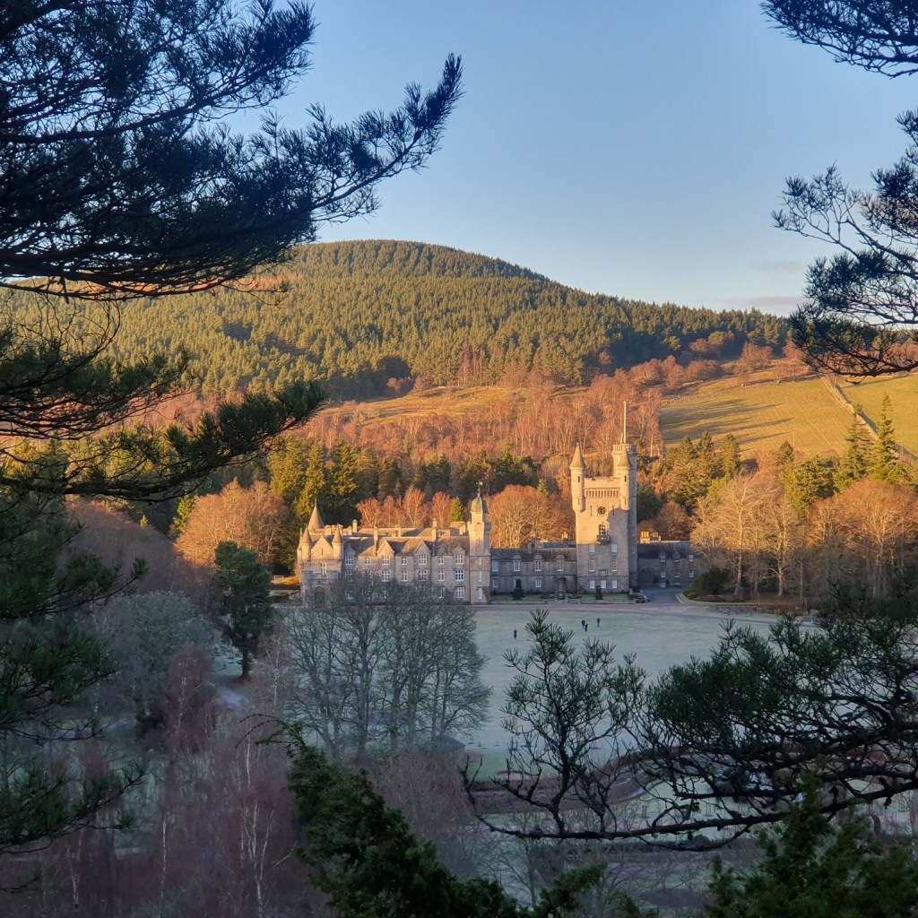 Balmoral Castle in winter