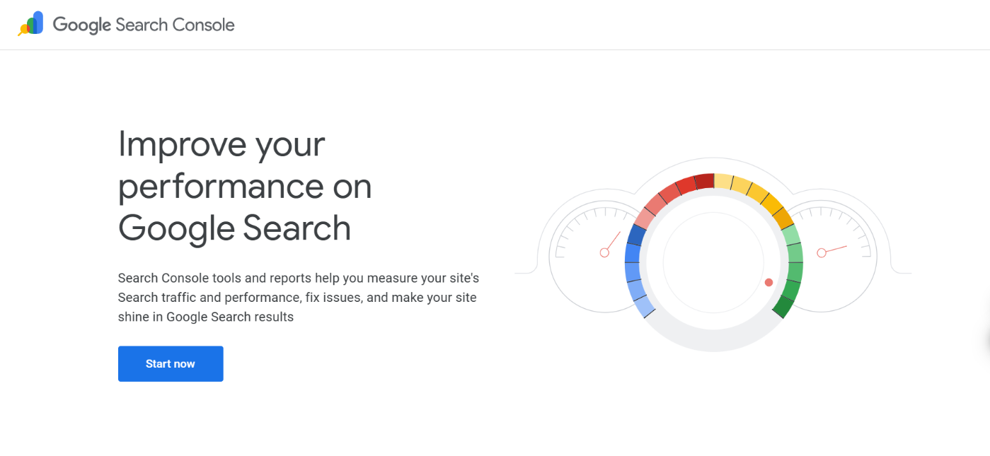 log into google search console