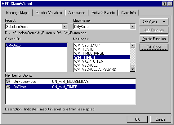 Adding message handlers