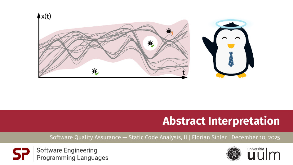 Title Page for the Abstract Interpretation Lecture