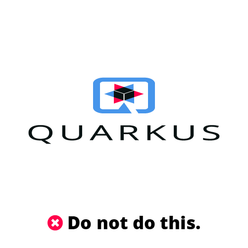 Don't skew the logo