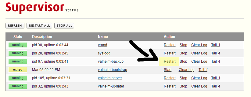 Backup Step 1 Backup Step 1