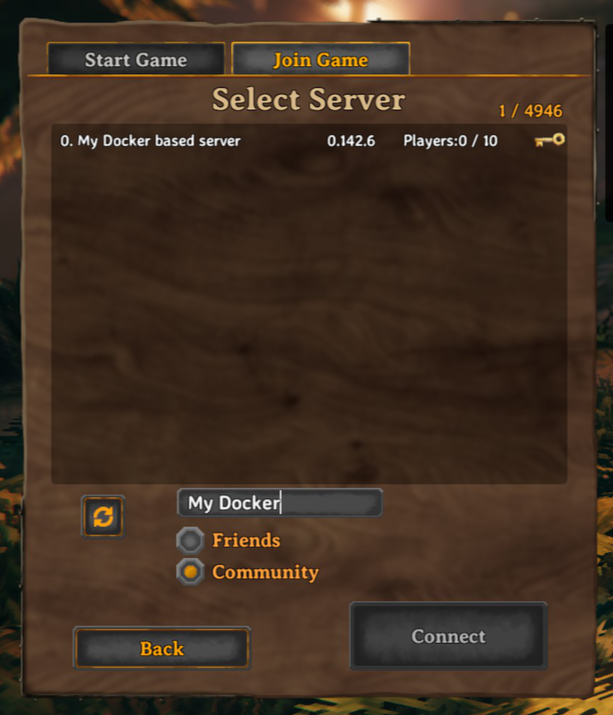 in-game server browser in-game server browser