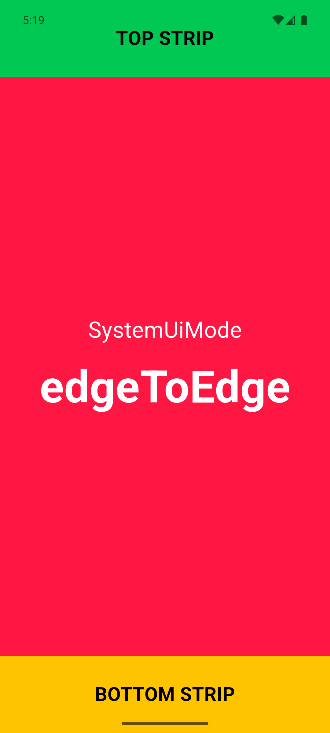 fixed leanBack → edgeToEdge