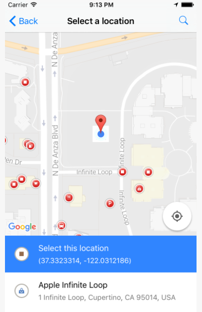 React Native Google Place Picker React Native Google Place Picker