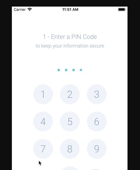 Highly Customizable Pincode Component For React Native Highly Customizable Pincode Component For React Native