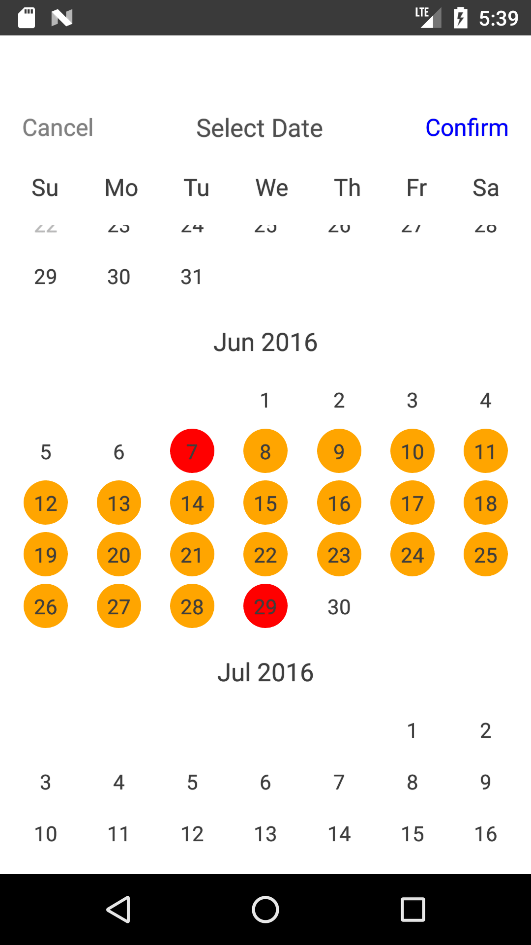 Common Date Picker & Calendar Component For React Native Common Date Picker & Calendar Component For React Native