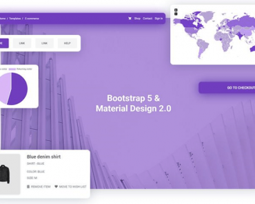 Bootstrap 5 & Material Design UI KIT For React Bootstrap 5 & Material Design UI KIT For React