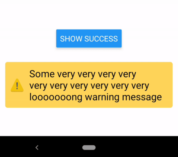 Redux Based Toast Notification Component For React Native