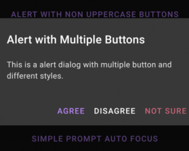 Cross-platform Material Dialogs For React Native – Paper Alerts Cross-platform Material Dialogs For React Native – Paper Alerts