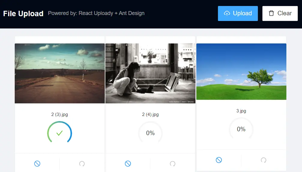 Modern File Upload Components & Hooks For React Uploady
