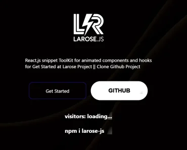 Easy Animation Components & Hooks For React – larose.js Easy Animation Components & Hooks For React – larose.js