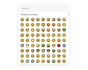 Lightweight, Composable Emoji Picker for React – Frimousse Lightweight, Composable Emoji Picker for React – Frimousse