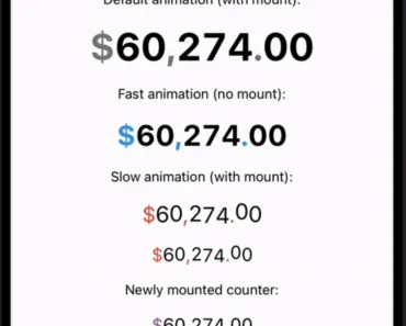 Animated Number Transitions in React Native with rn-number-flow Animated Number Transitions in React Native with rn-number-flow