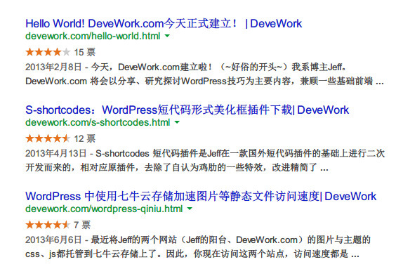 WordPress 投票插件Post Ratings